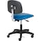 Global Industrial ESD Chair, Vinyl, Royal Blue, Armless, Mid Back 695536BL - alternate 3